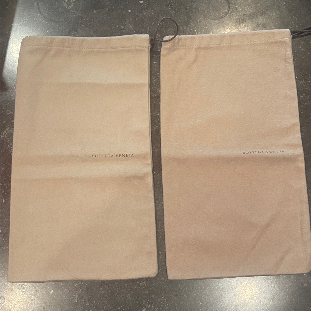 Bottega Veneta Beige Dust Bags